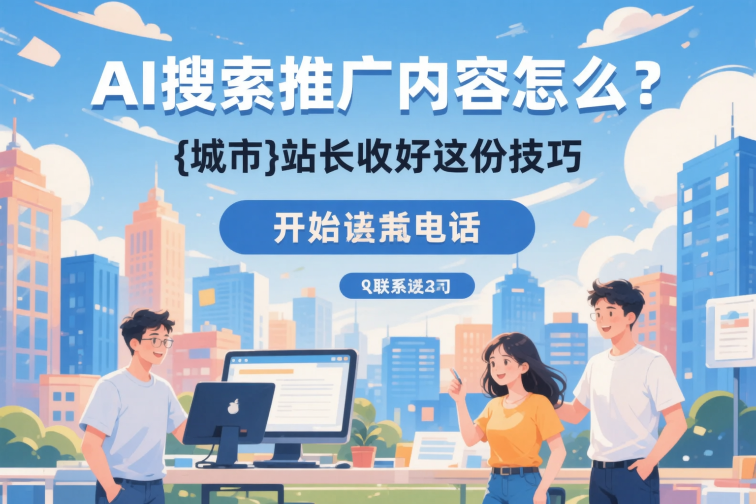 AI搜索推广内容怎么写？深圳站长收好这份技巧
