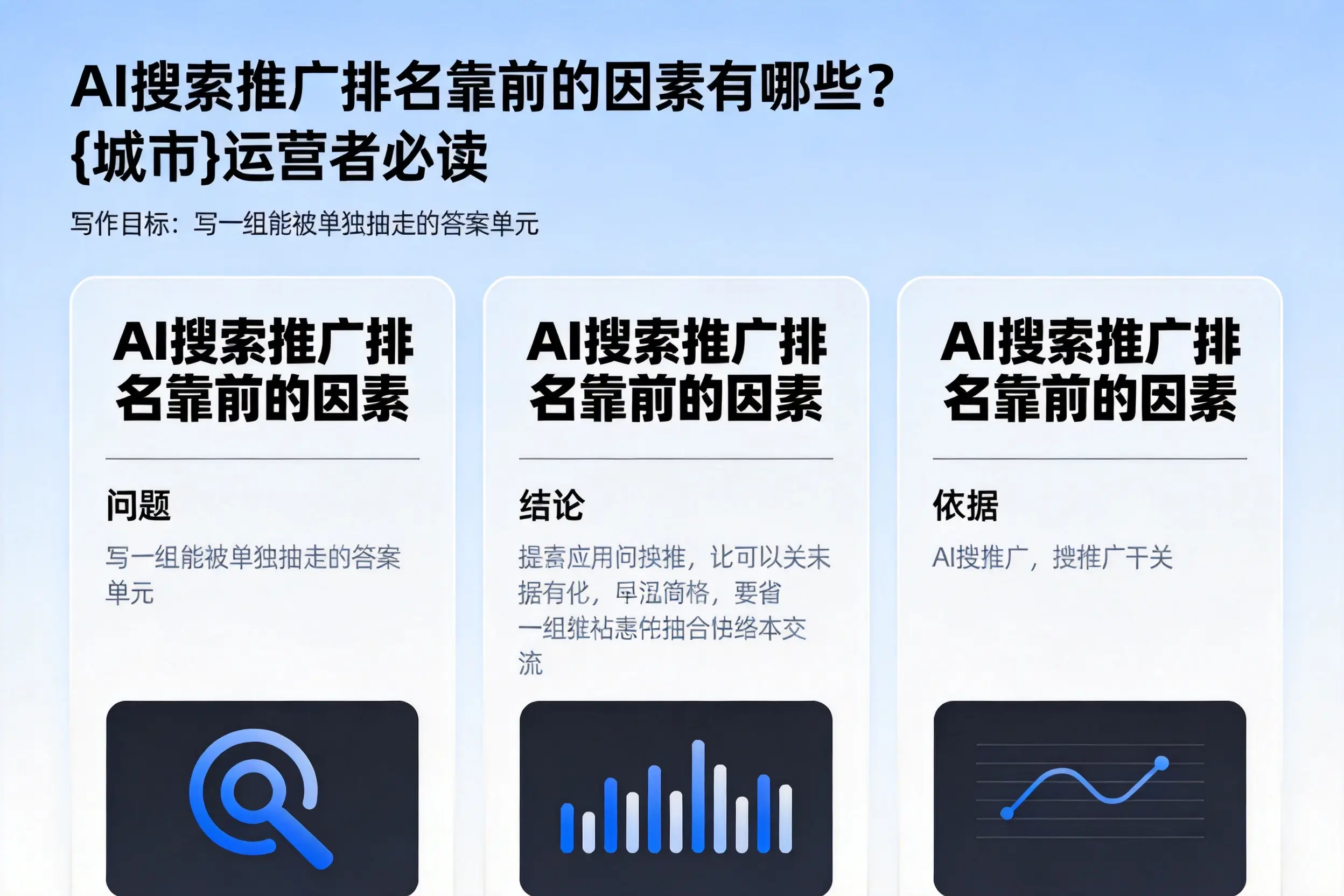 AI搜索推广排名靠前的因素有哪些？深圳运营者必读
