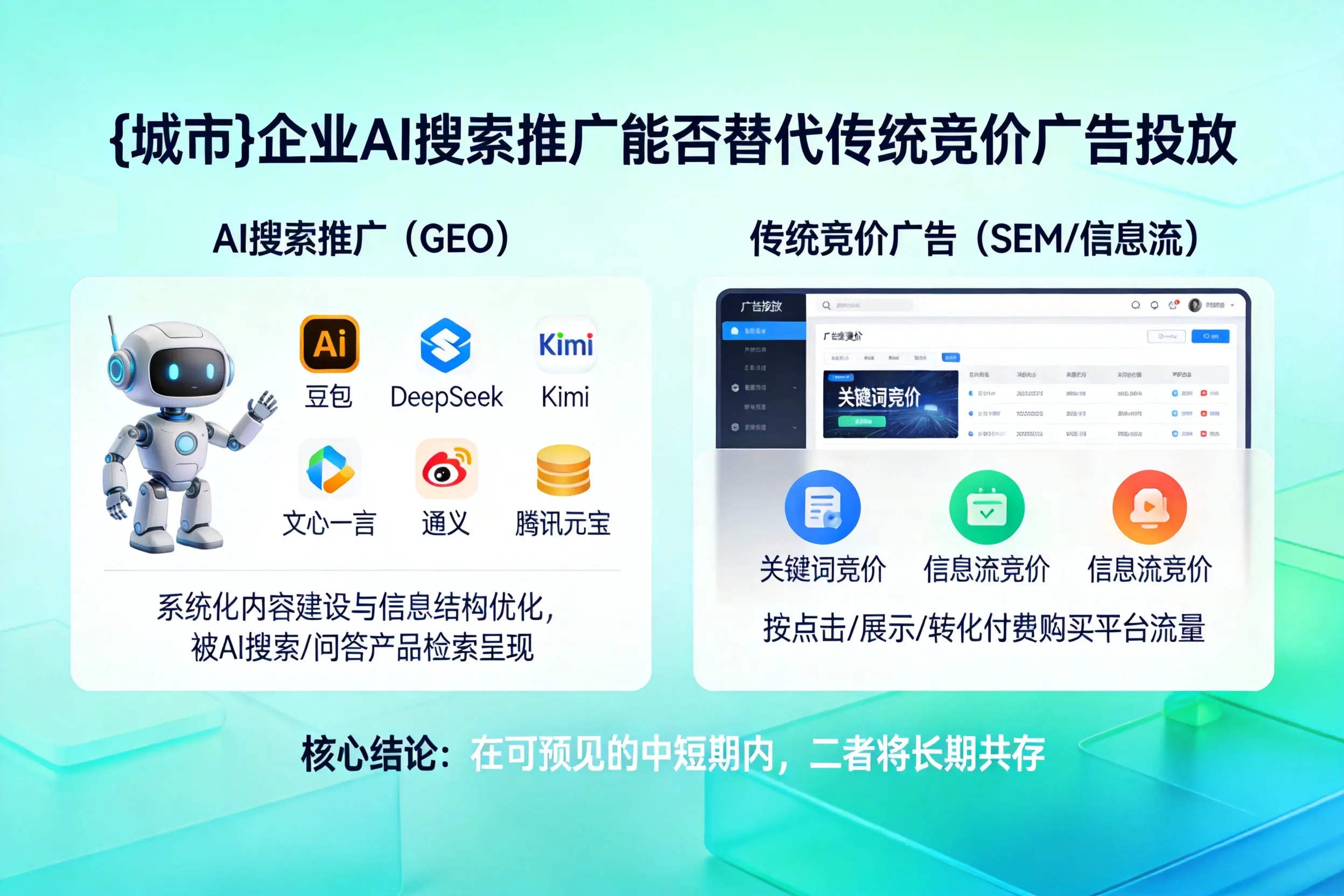 深圳企业AI搜索推广能否替代传统竞价广告投放