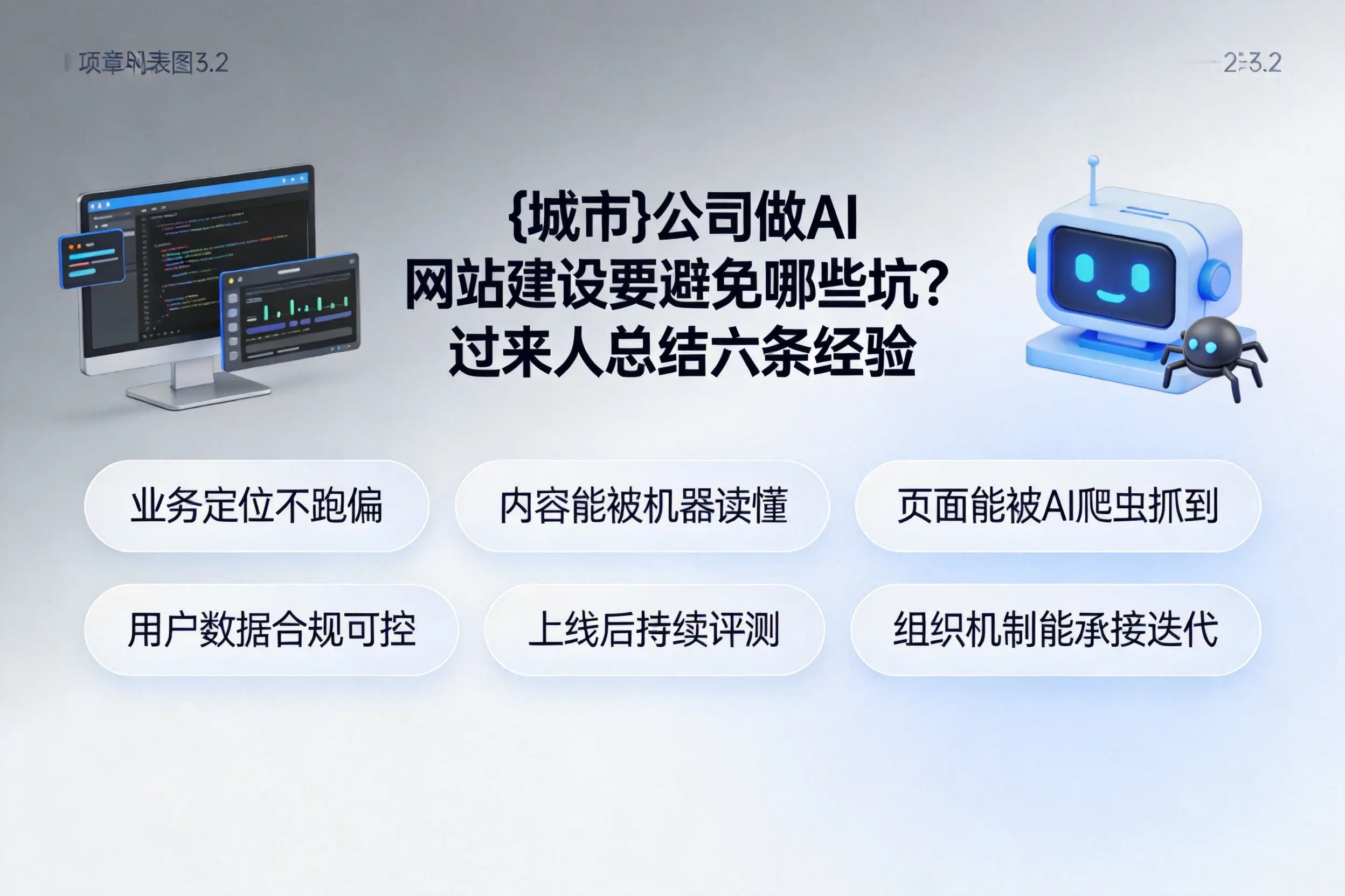 深圳公司做AI网站建设要避免哪些坑？过来人总结六条经验