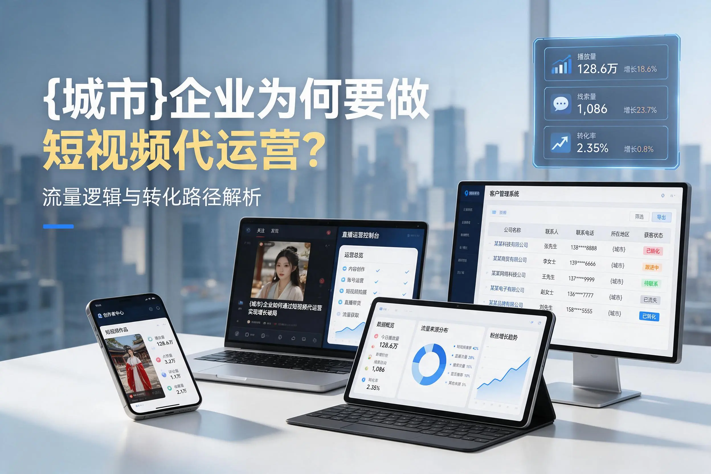 深圳企业为何要做短视频代运营?流量逻辑与转化路径解析