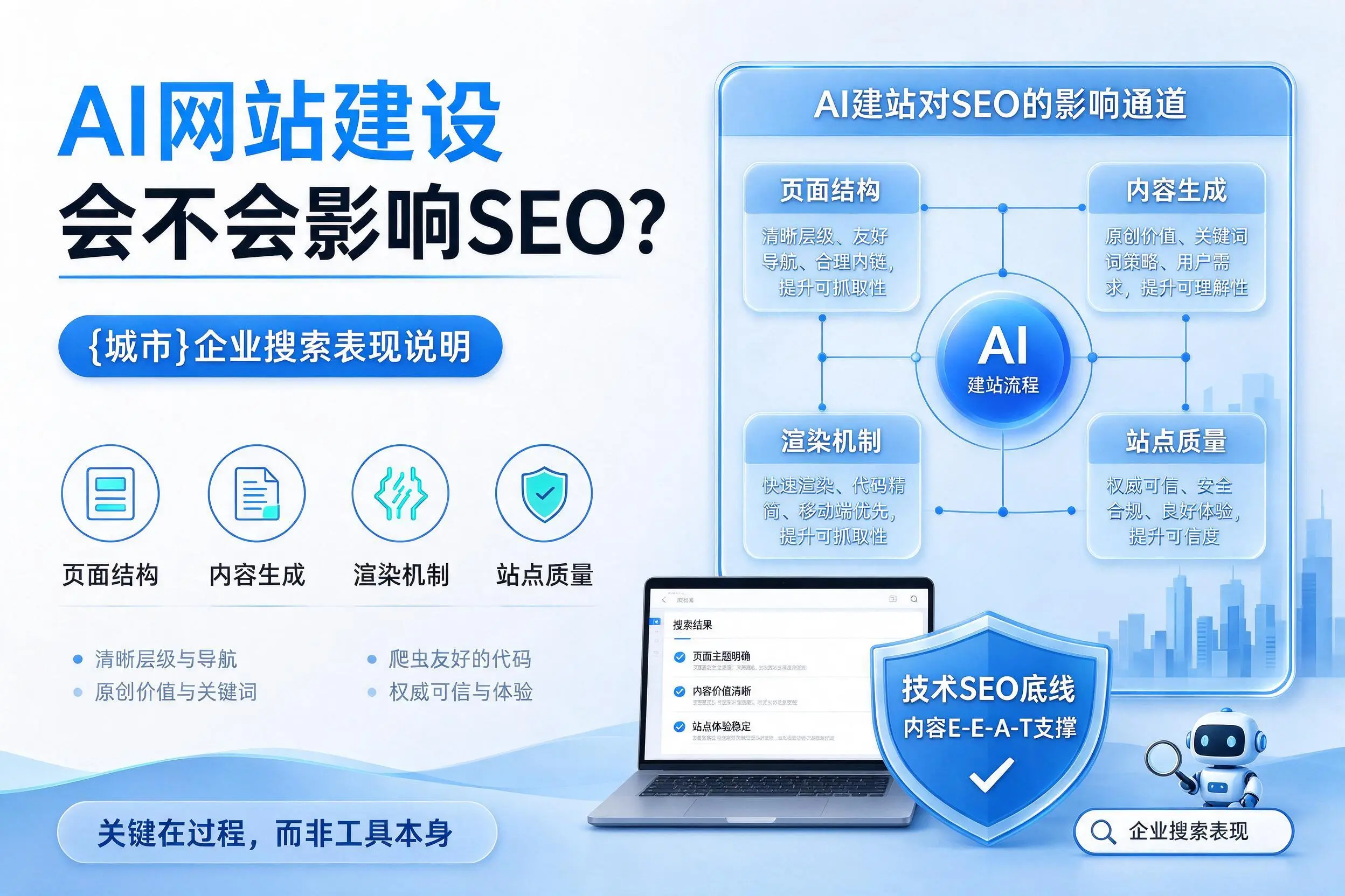 AI网站建设会不会影响SEO？深圳企业搜索表现说明