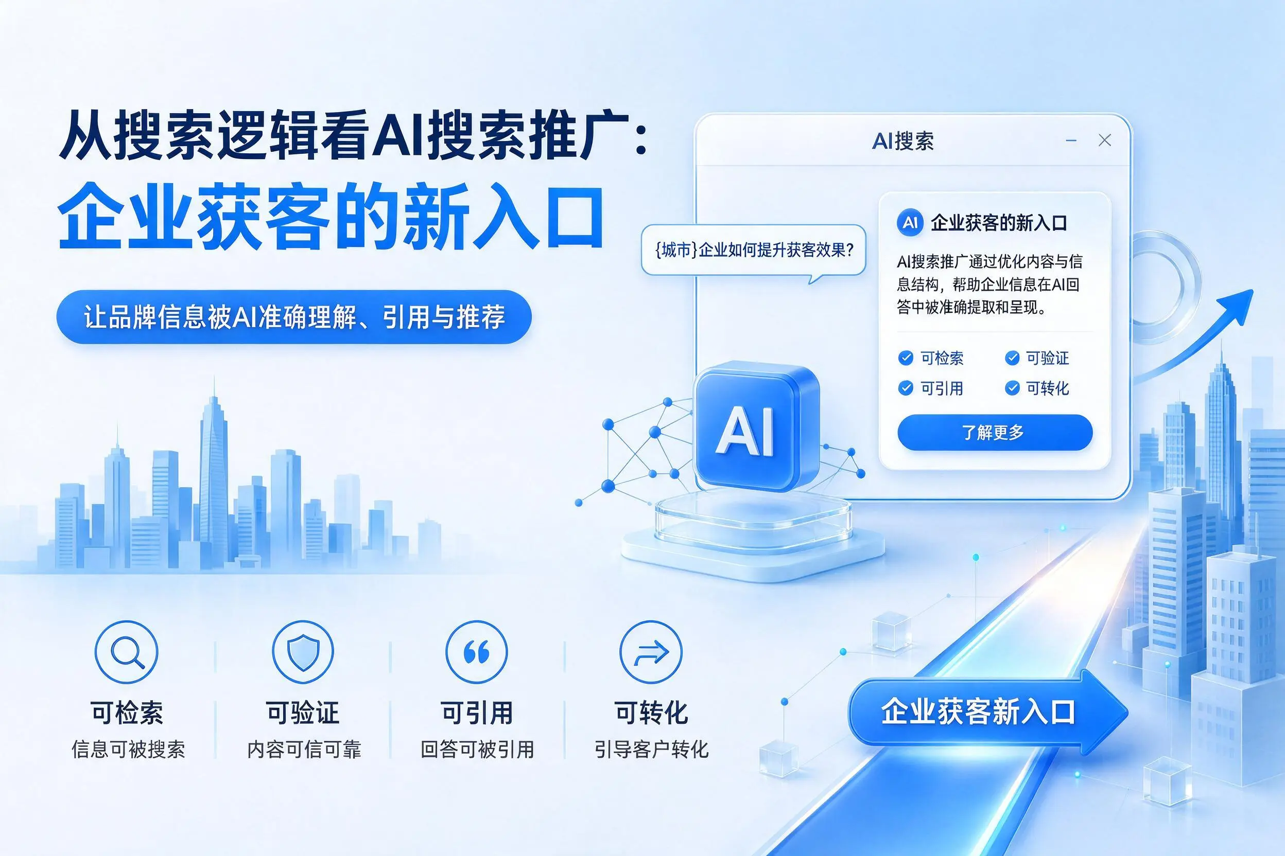 从搜索逻辑看AI搜索推广:深圳企业获客的新入口